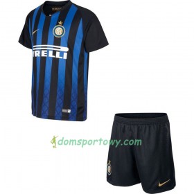 Koszulka Inter Mediolan Dziecięcy Domowe Koszulki Piłkarskie 2018/19 Krótki Rękaw